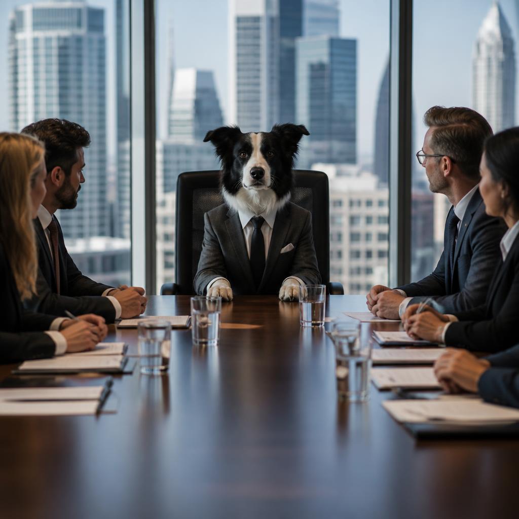 A pet as a CEO
